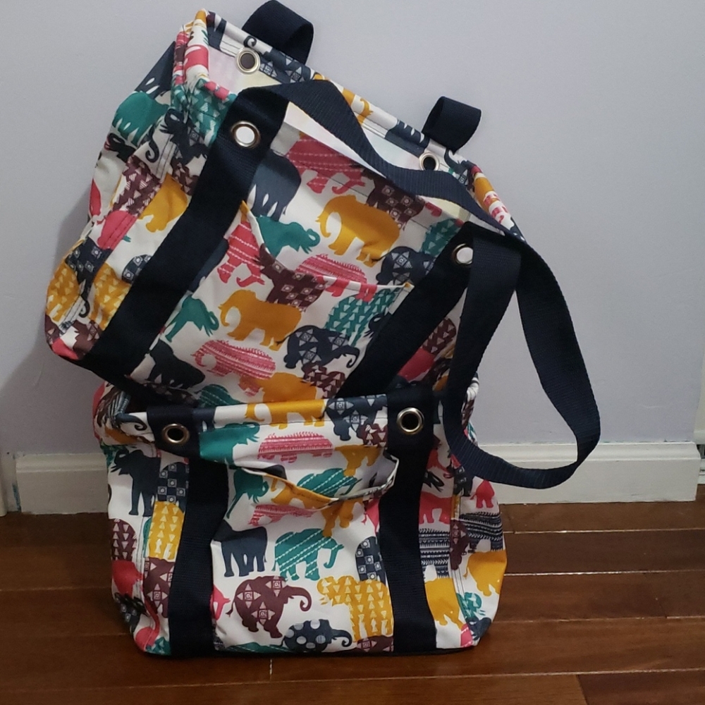 Medium sized storage totes from Thirty One